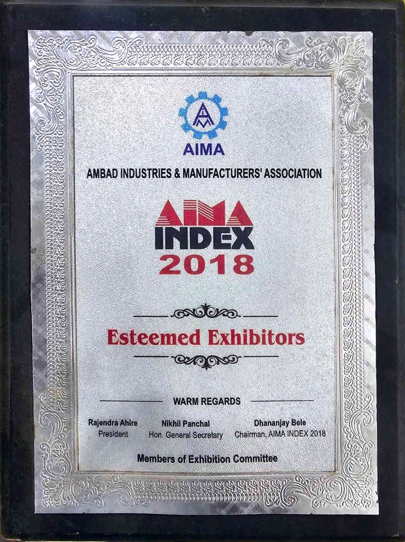 Aima Index 2018